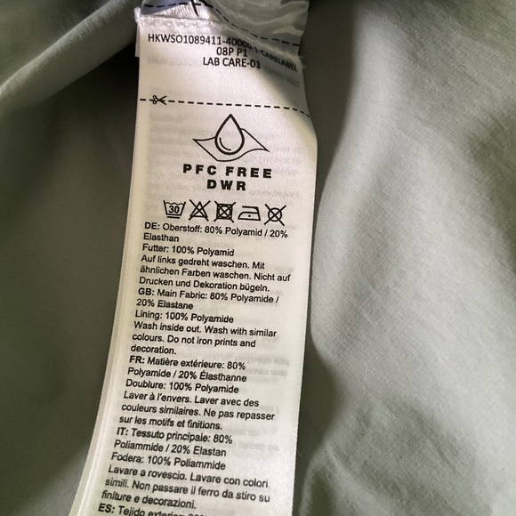 mammut pants women size 12sh, green color - Picture 5 of 5